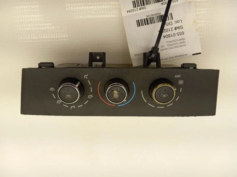 Опция ручного управления температурой C67 05-09 Buick Allure 15835326 - Изображение 3 из 4