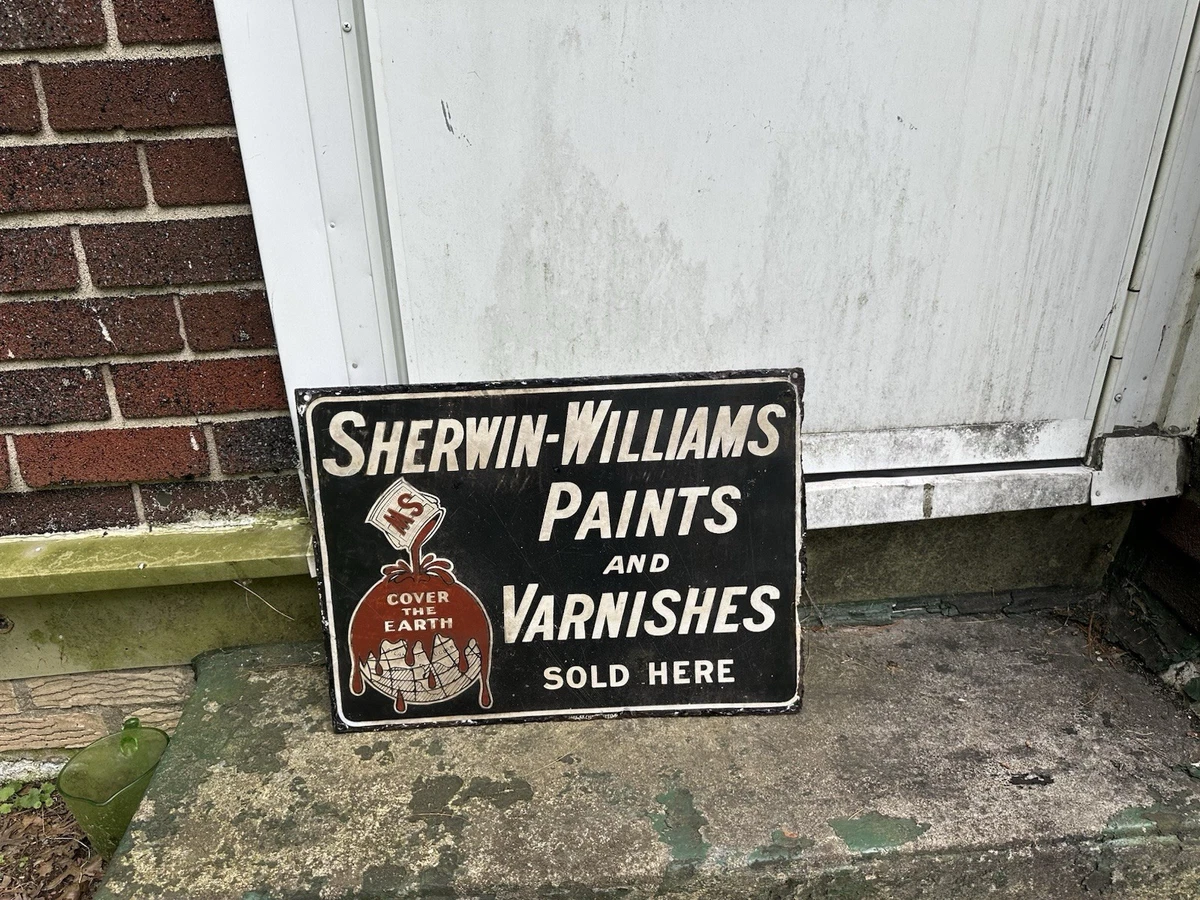 Sherwin Williams Sign In Original Advertising Signs (1930-1969