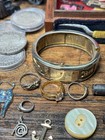 Vintage Estate GRANDPA’S JUNK DRAWER Lot COINS Buttons Patches Charms Texas Box — photo 6