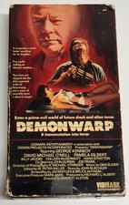 Demonwarp (VHS) Vidmark Bigfoot Slasher OOP Rare 