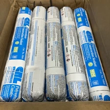 CRL M64 Bronze Polyurethane Construction Sealant in Sausages - Case of 15