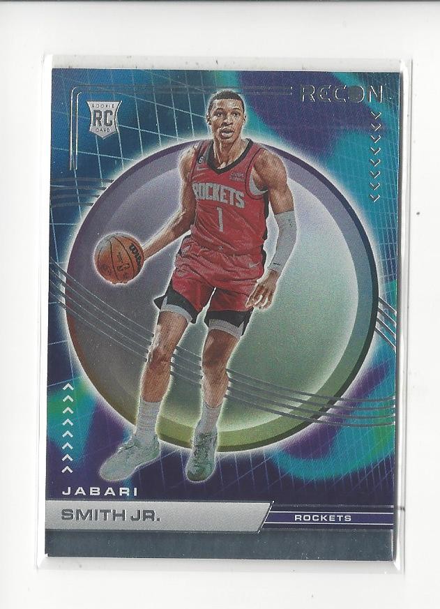2022-23 Panini Recon #215 Jabari Smith Jr. RC Rookie Rockets