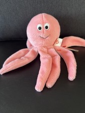 Ty Inky The Octopus Beanie Baby ORIGINAL 9 RARE MINT With ERRORS 1993