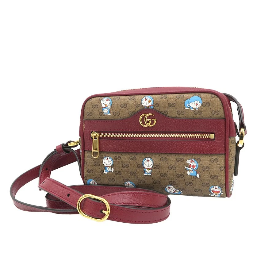 Sac bandoulière Gucci Mini GG Supreme 647784 beige occasion