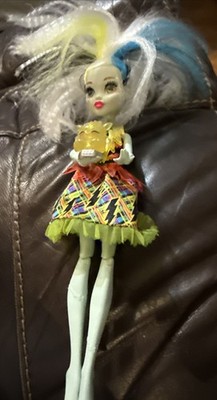 Monster High Frankie Stein Doll Electrified Figure Mattel 12'' 2008 Untested