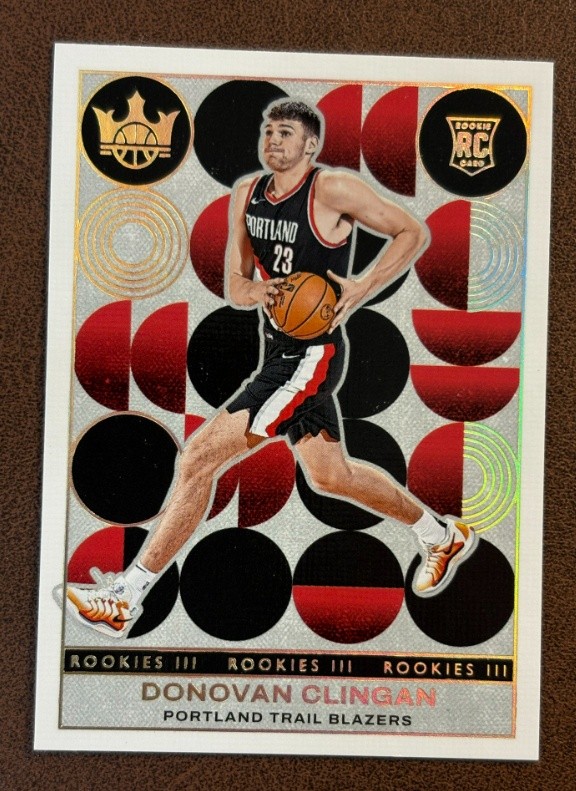Donovan Clingan 2024-25 Panini Court Kings RC Rookies III #181