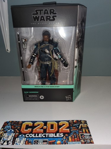 Figurine Star Wars The Black Series - Saw Gerrera - Échelle 6" - Rogue One - Hasbro - Neuf