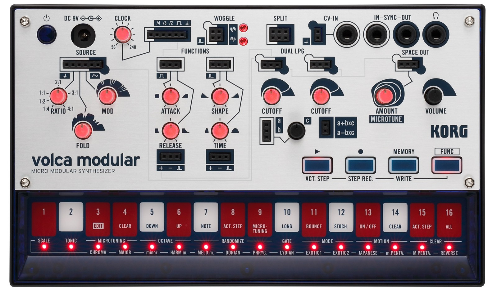 Модульная модель Korg Volca - NEU 34390₽