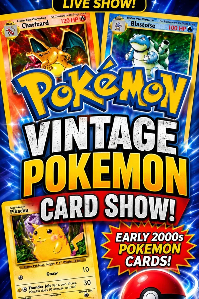 Vintage 2000-2005 Pokemon TCG Singles!