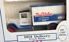 ERTL 1931 True Value Delivery Truck Bank - Die-Cast Metal 1991 BRAND NEW