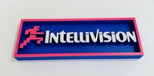 Decorative Mattel IntelIvision logo Sign Display retro  small 17.5cm Large 22cm