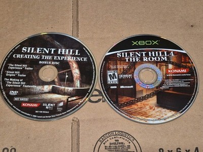 Silent Hill 4 The Room Original Microsoft XBox Game Disc Only Plus Bonus Disc