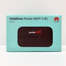 Vodafone Pocket WiFi 3 4G E5576 Mobile Router E5576-856 Black Brand New  Sealed