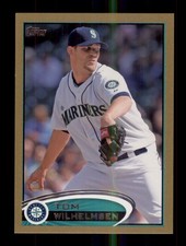 2012 TOPPS UPDATE GOLD /2012 #US18 TOM WILHELMSEN SEATTLE MARINERS