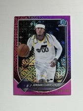 2025-26 Bowman ChromeJordan Clarkson Magenta Mojo Refractor /199 Utah Jazz