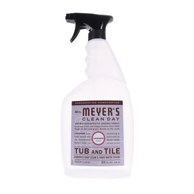 MRS. MEYER'S CLEAN DAY Tub and Tile Cleaner, Lavender, 33 Fl Oz (Pack of 1) 