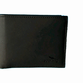 sperling Geldbörse Bifold schwarz klappbar mit Ausweisfach Unisex