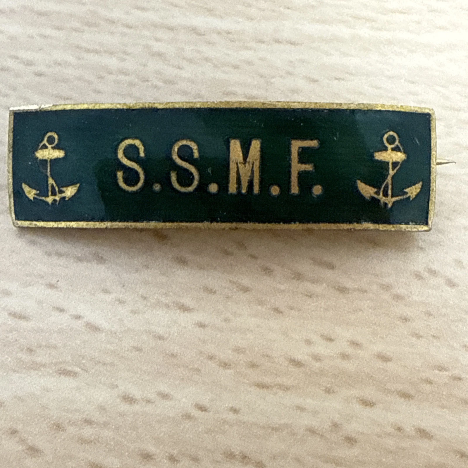 Médaille Broche S.S.M.F À Identifier SSMF