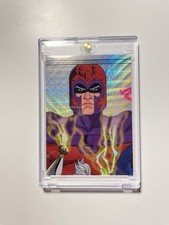 Topps Finest 3/5 Magneto Marvel X-men ‘97 Da Nanana Naaa Wave Refractor