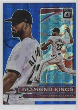2022 Donruss Optic Diamond Kings Blue Pandora Prizm 31/99 Sandy Alcantara uk2