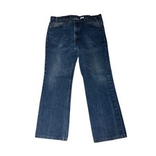 Vintage 90s Levi's 517 Orange Tab Jeans 40x32 Bootcut Made in USA Retro Denim