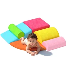 8 Piece Toddler Climbing Blocks，Soft Play Climbing Toys Indoor for Toddlers I...