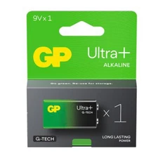 GP Ultra + Alkaline G-Tech 6Lr61 9V Battery Long Life Power Blister Pack Exp