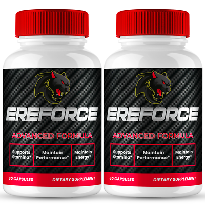 #ad 2 Pack Ereforce Pills for Men Advanced Ere Force for Male Health Support $24.95
