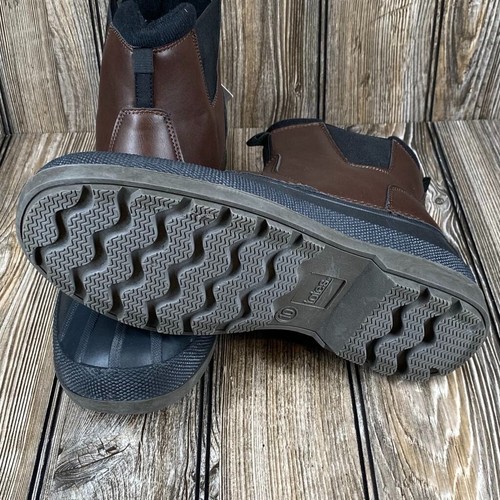 Totes Boots Mens Size 10 Puffin Brown Waterproof Insulated Winter Boots NIB NEW - Picture 7 of 8