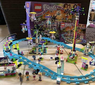 LEGO FRIENDS: Amusement Park Roller Coaster (41130) Complete Set UK
