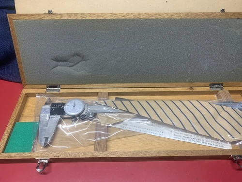 Machinist Tool: Mitutoyo 12" Vernier Calipers (NOS) 505-706