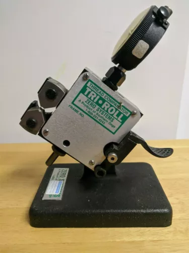 Zero System Tri Roll GAGE THREAD COMPARATOR M6 1.0 Federal Maur gage TR-F#3