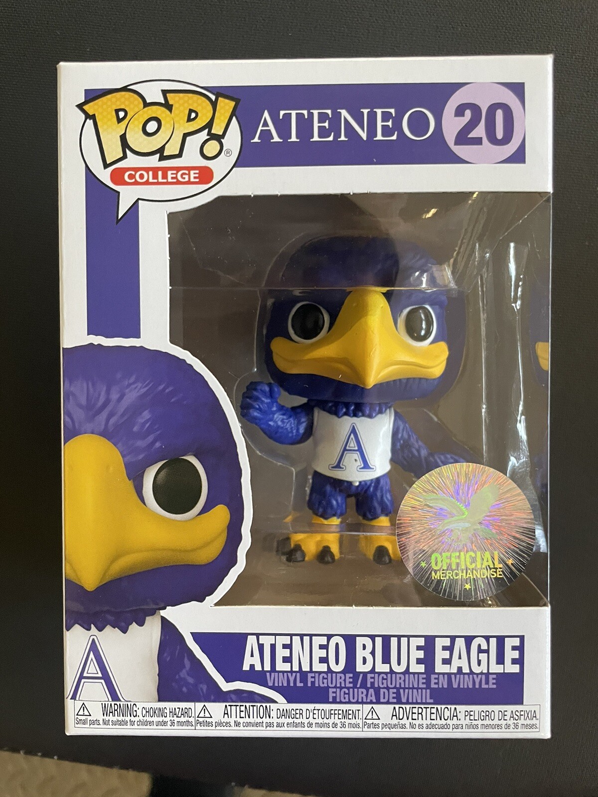Funko Pop! Vinyl: College Mascots - Ateneo Blue Eagle - Ban Kee Trading...