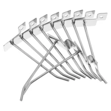 20PCS Slatwall Hooks Hooks Slat Board Hangers Cycling Accessories Biking