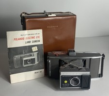 Vintage Polaroid Land Camera Model J66 with Leather Case UNTESTED