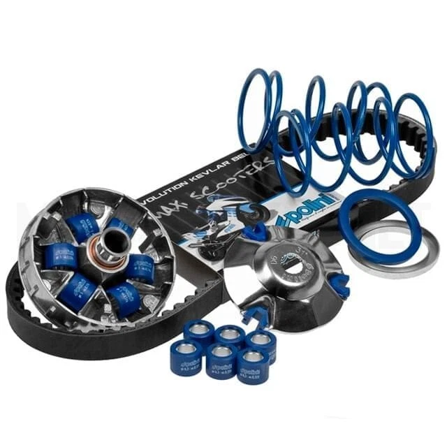 VARIATORE POLINI+CINGHIA+CAMPANA FRIZIONE FOR RACE PIAGGIO ZIP 50 2T FAST RIDER - Image 2 of 4
