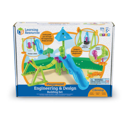 Learning Resources STEM Engineering & Design Playground Building Set NEW
