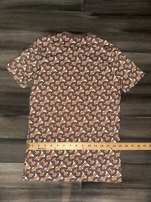 BURBERRY.TBロゴTシャツ Burberry Men's Parker TB Logo T-Shirt in Soft Fawn Size S | eBay
