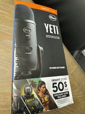 Logitech Blue Yeti USB Mic Microphone New In Box.