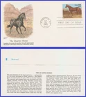 USA3 #2155 U/A FLEETWOOD FDC   Quarter Horse