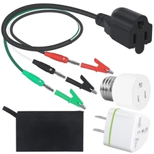 Circuit Breaker Finder Accessory Kit, Circuit Tracer Leads Tester with Clips Cir