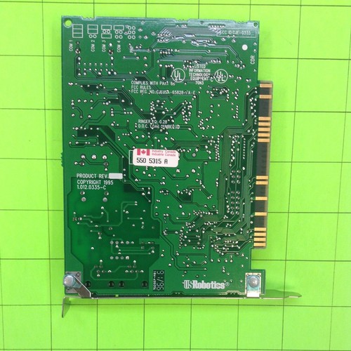 Dtk QUIN-54M Computer Modem 5505315 A 1.012.0335-C 550 5315 A US Robotics - Picture 3 of 3