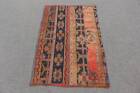 Floor Rug, Turkish Rug, Colorful Rug, 2.7x3.9 ft Small Rug, Vintage Rug
