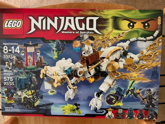 LEGO Ninjago Master Wu Dragon 70734 Masters of Spinjitzu ...