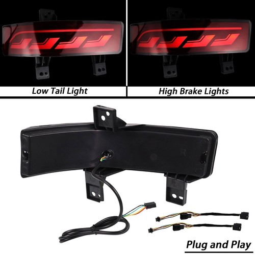 Rear Bumper Reflector Tail Light Smoke Turn Signal Brake for Honda CRV 2020-2022 - Picture 4 of 8