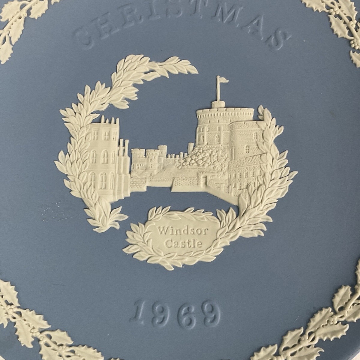  Jasperware 1969周年記念 1978 – 1978 Wedgwood 1969 Christmas Plate Jasperware : Windsor Castle | eBay