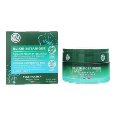 Yves Rocher Elixir Botanique Repairing Anti-Pollution Tagescreme 50ml für Unisex