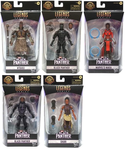 Figuras de acción de Marvel Black Panther-Legends Series-Hasbro selección: