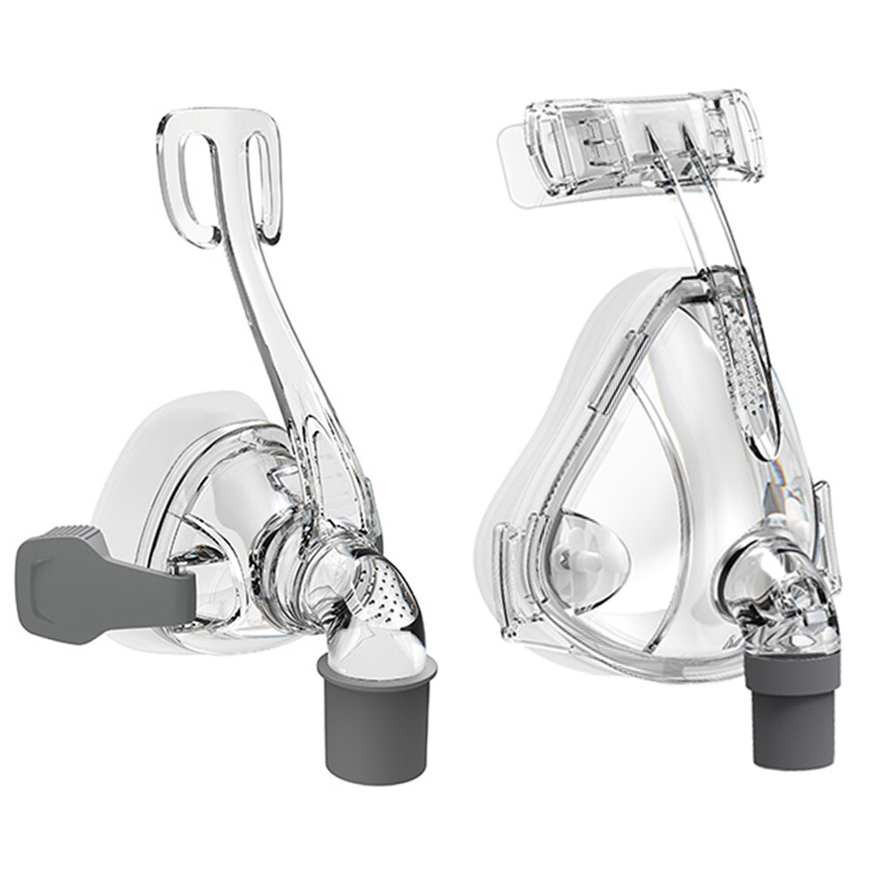 CPAP-Full Face Maske / Nasenmaske, für Therapiegerät gg. Schlafapnoe, Schnarchen