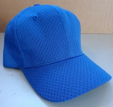 OTTO Cap 6 Panel Pro Mesh Low Profile Structured Curved Baseball Hat Royal